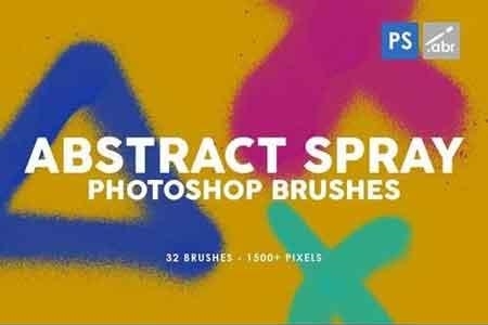 FreePsdVn.com 1901476 PHOTOSHOP 32 abstract spray photoshop stamp brushes tegk8w cover