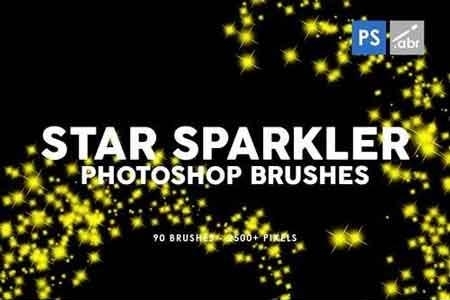 FreePsdVn.com 1901488 PHOTOSHOP 90 star sparkler photoshop stamp brushes 9uweyt cover