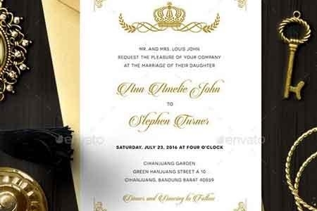 FreePsdVn.com 1901497 TEMPLATE royal wedding invitation 18800266 cover