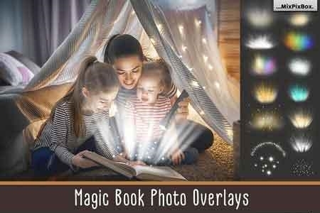 FreePsdVn.com 1902047 STOCK magic book light photo overlays 3069587 cover