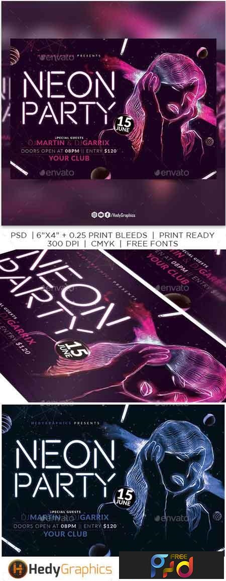 FreePsdVn.com 1902113 TEMPLATE neon party flyer 22930385