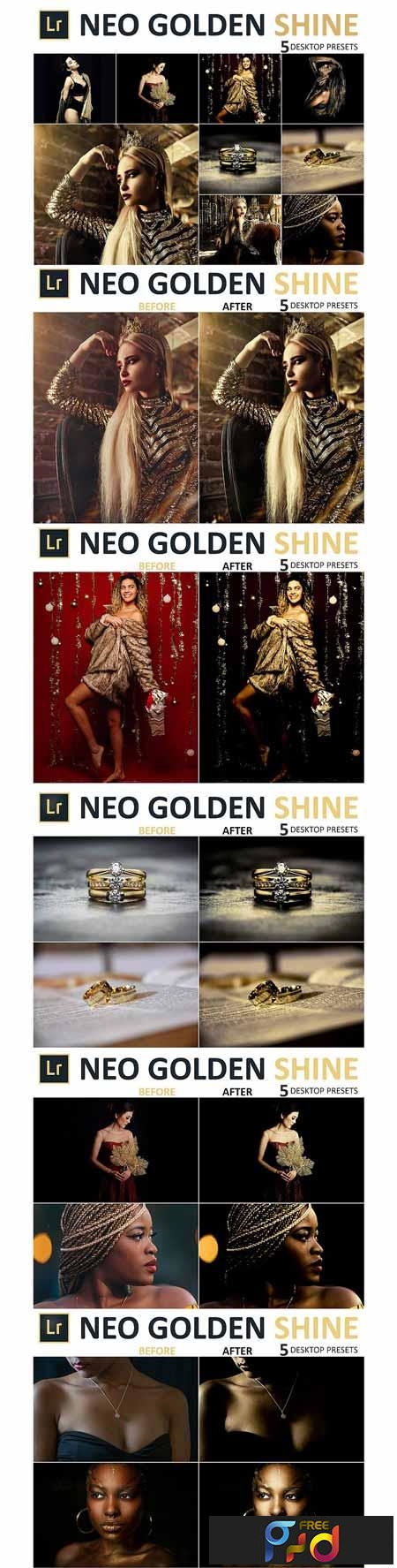 Neo Golden Shine Desktop Lightroom