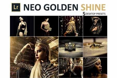 FreePsdVn.com 1902200 LIGHTROOM neo golden shine desktop lightroom presets 209240 cover