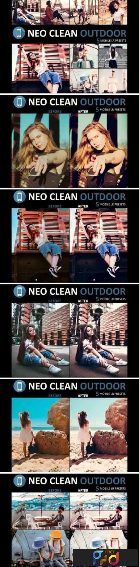 Neo Clean Outdoor Theme mobile lightroom