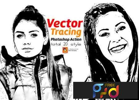 FreePsdVn.com 1902361 PHOTOSHOP vector tracing photoshop action 3168806 cover