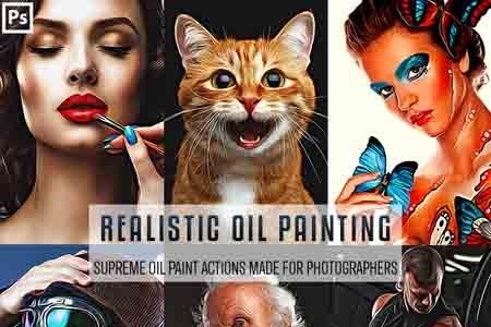 FreePsdVn.com 1902373 PHOTOSHOP realistic painting pro actions 23154806 cover