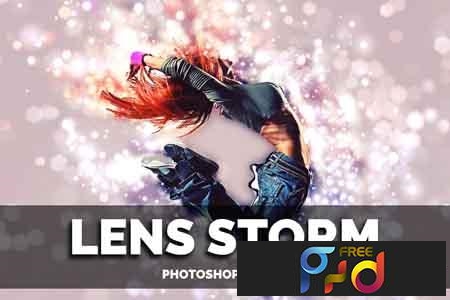 Lens Storm Photoshop Action 3503340 - FreePSDvn
