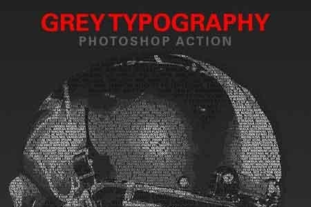 FreePsdVn.com 1903126 PHOTOSHOP grey typography photoshop action 23216263 cover
