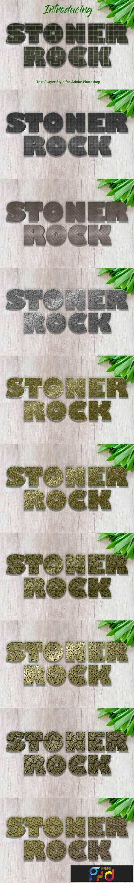 Stone Rock Layer Style