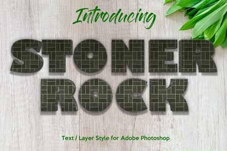 FreePsdVn.com 1903135 PHOTOSHOP 10 stone rock layer style 3439268 cover