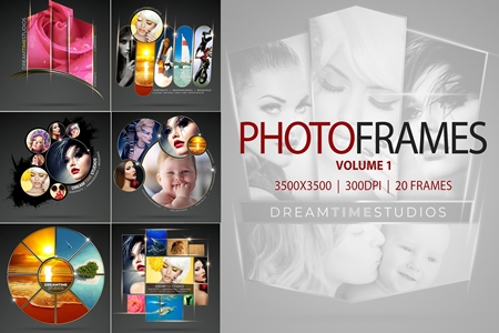 FreePsdVn.com 1904040 PHOTOSHOP photo frames vol 1 3450670 cover
