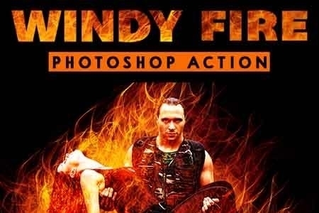 FreePsdVn.com 1904065 PHOTOSHOP windy fire photoshop action 23430522 cover