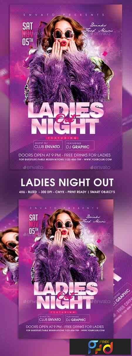 Ladies Night Out Flyer