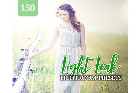 FreePsdVn.com 1904386 LIGHTROOM 150 light leak lightroom presets 3218792 cover