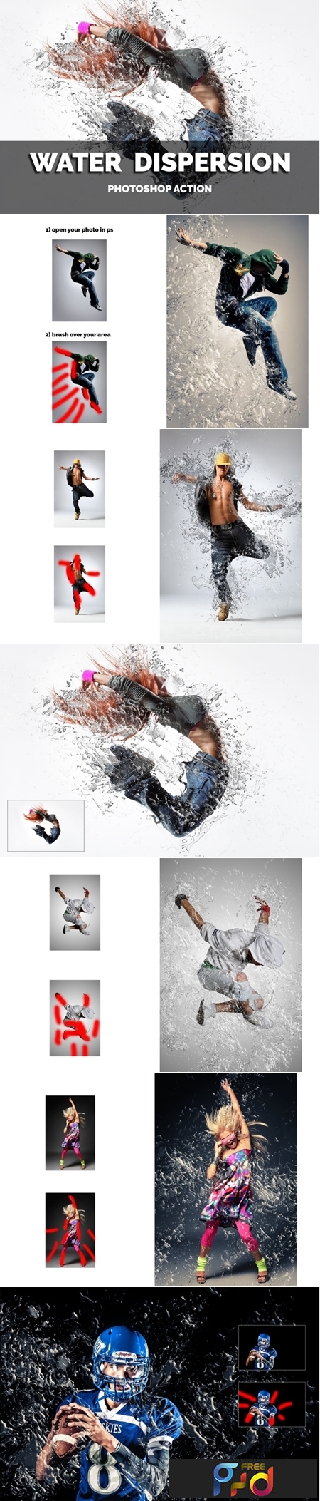 Water Dispersion Photoshop Action 3550100 1