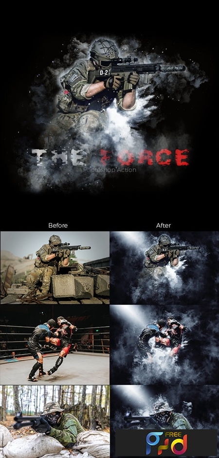 The Force Photoshop Action (Smoke Dust & Mist) 23166343 1