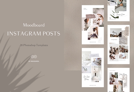 Download Moodboard Instagram Stories 3737548 Freepsdvn Yellowimages Mockups