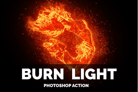 FreePsdVn.com 1905284 PHOTOSHOP burn light photoshop action 3557032 cover