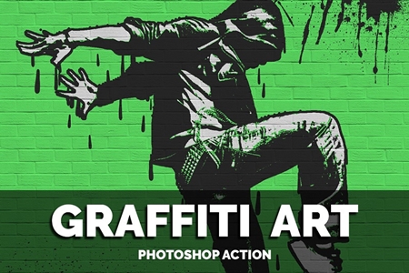 FreePsdVn.com 1905394 PHOTOSHOP graffiti art photoshop action 3560001 cover