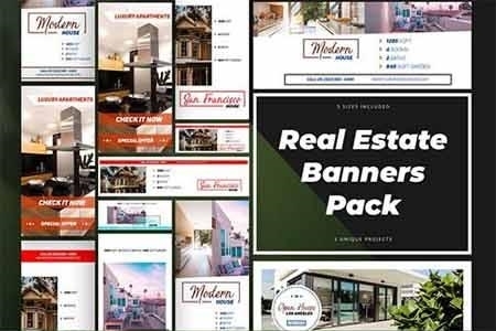 FreePsdVn.com 1905407 TEMPLATE real estate banner pack z5psecl cover