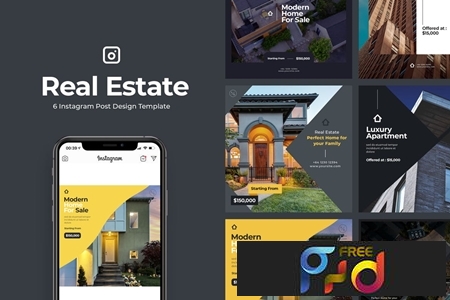 6 Real Estate Instagram Post Vol.1 1
