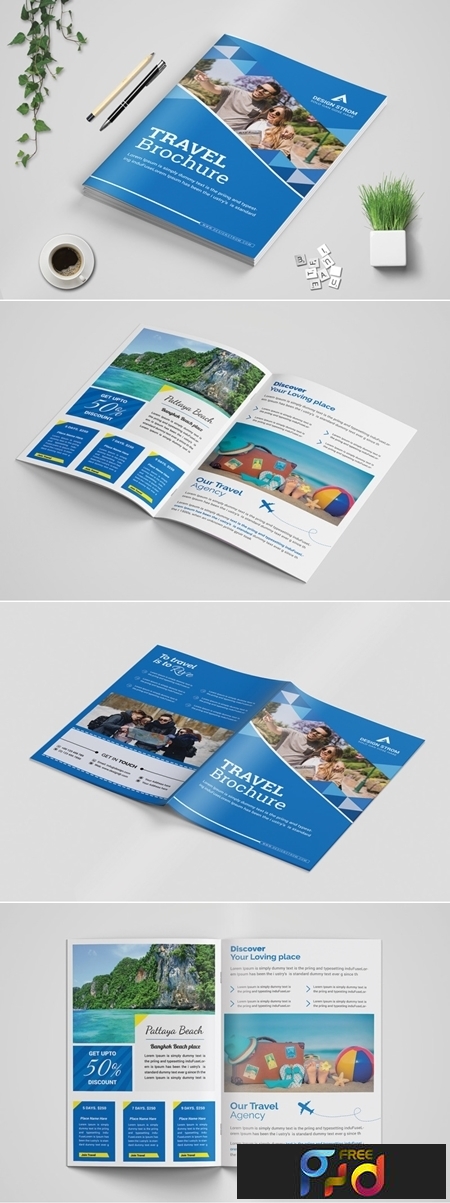 Two Fold Pamphlet Template from freepsdvn.com