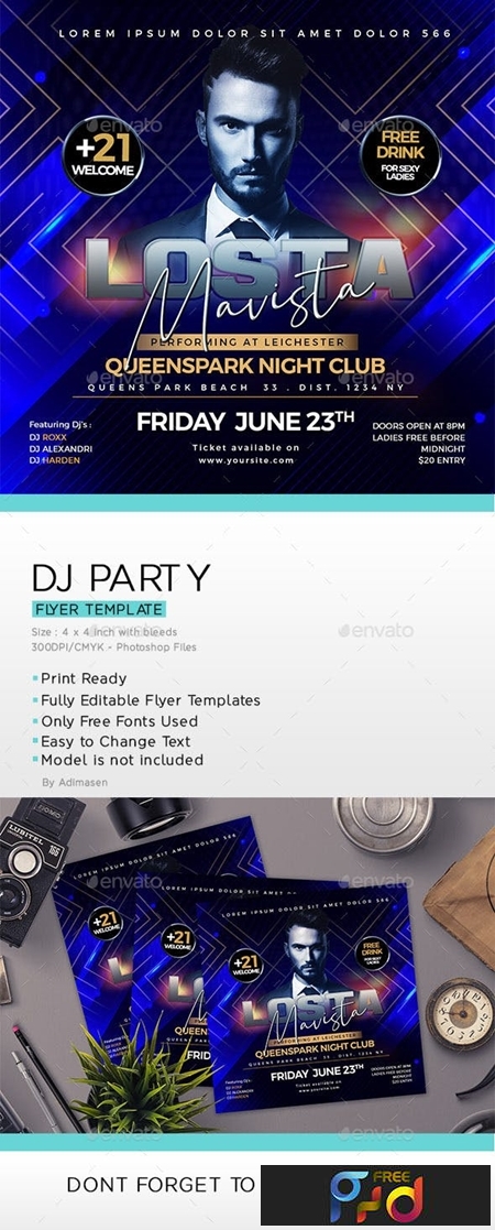 DJ Party Flyer