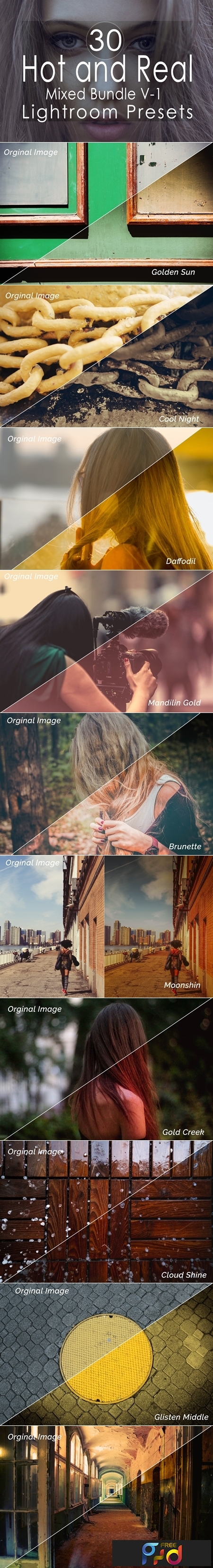 Hot and Real Mixed Lightroom Presets