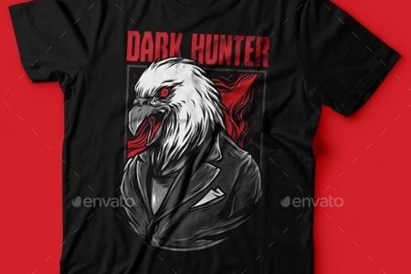 FreePsdVn.com 1906149 VECTOR dark hunter t shirt design 23843101 cover
