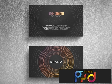FreePsdVn.com 1906157 TEMPLATE business card layout with circular decorative pattern 264617867