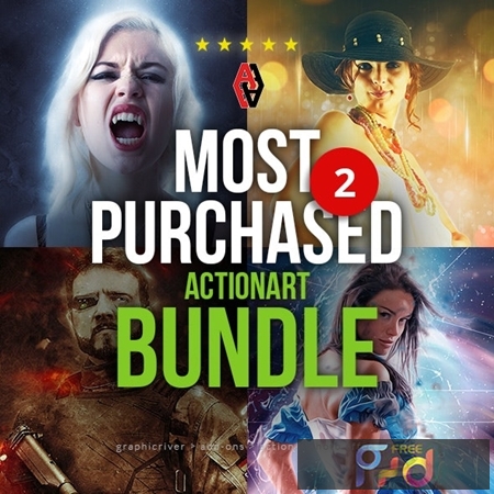 Most Purchased Actionart Bundle 2