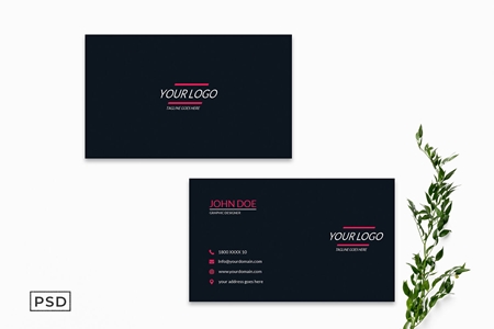 FreePsdVn.com 1906544 TEMPLATE clean minimal business card template 3590250 cover