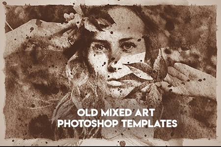 Freepsdvn.com 1907141 Photoshop Old Mixed Art Photoshop Templates 3589631 Cover