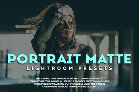 FreePsdVn.com 1907217 LIGHTROOM portrait matte lightroom presets collection 3593070 cover
