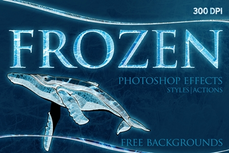 FreePsdVn.com 1907260 PHOTOSHOP frozen photoshop effects action 3803185 cover