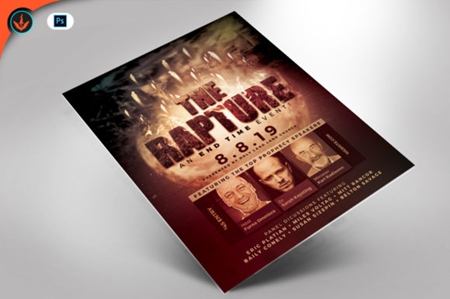 FreePsdVn.com 1907263 TEMPLATE the rapture flyer template 1536965 cover
