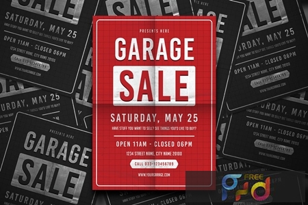 Garage Sale Flyer 1