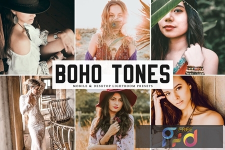 Boho Tones Mobile & Desktop Lightroom Presets