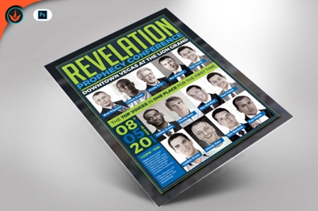 FreePsdVn.com 1907509 TEMPLATE revelation prophecy conference flyer 1589937 cover