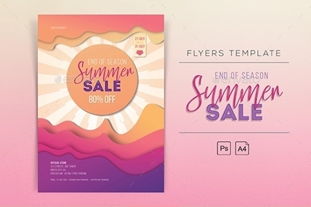 FreePsdVn.com 1907525 TEMPLATE end of season summer sale flyer 24121383 cover