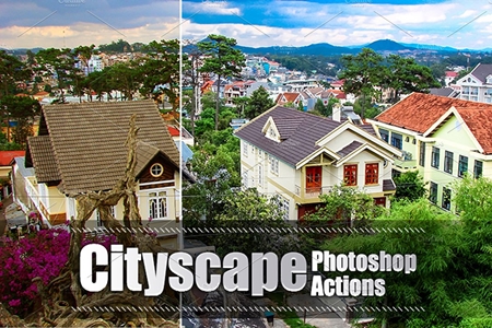 FreePsdVn.com 1907555 PHOTOSHOP 30 cityscape photoshop actions 3937117 cover