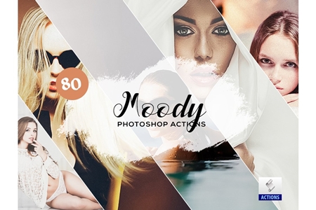 Freepsdvn.com 1908002 Photoshop 80 Moody Photoshop Actions 3934824 Cover