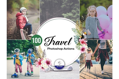 FreePsdVn.com 1908115 PHOTOSHOP 100 travel photoshop actions vol2 3937990 cover