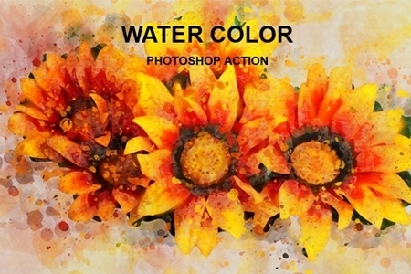 FreePsdVn.com 1908169 PHOTOSHOP water color photoshop action 24119188 cover
