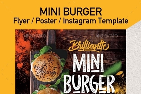 FreePsdVn.com 1908208 TEMPLATE burger food truck or restaurant menu flyer set of 3 templates 24088044 cover