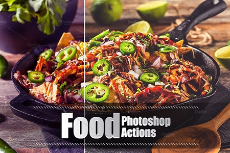 FreePsdVn.com 1908219 PHOTOSHOP 80 food photoshop actions 393750 cover