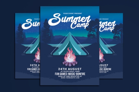 FreePsdVn.com 1908342 TEMPLATE summer camp event 1671980 cover