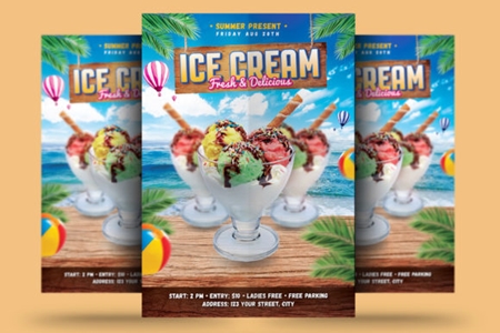 FreePsdVn.com 1908368 TEMPLATE ice cream flyer 1670158 cover