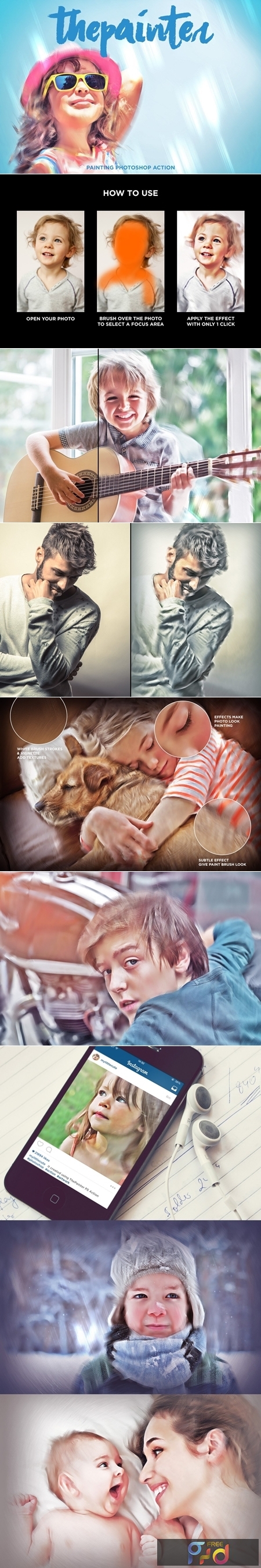 Oil Painting Photoshop Actions