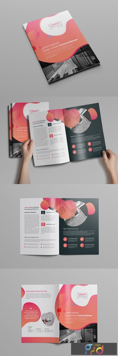 FreePsdVn.com 1908554 VECTOR pink gradient bi fold brochure layout 197550375